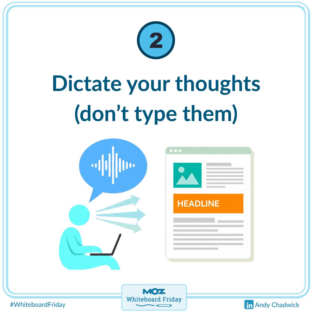 Zoomed in portion of the whiteboard with step 2 of the framework, with a person talking into a computer.