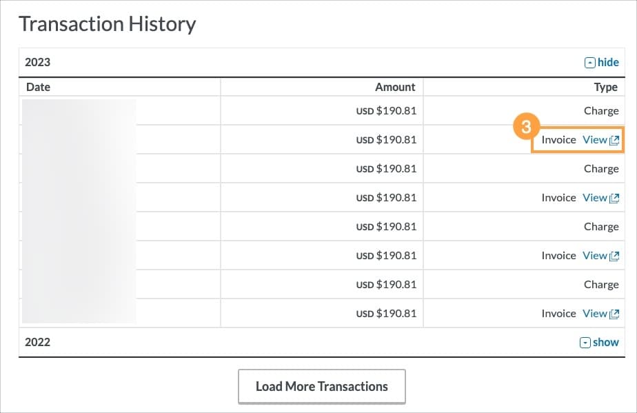 Sales tax will be noted as a separate line item on your invoice.