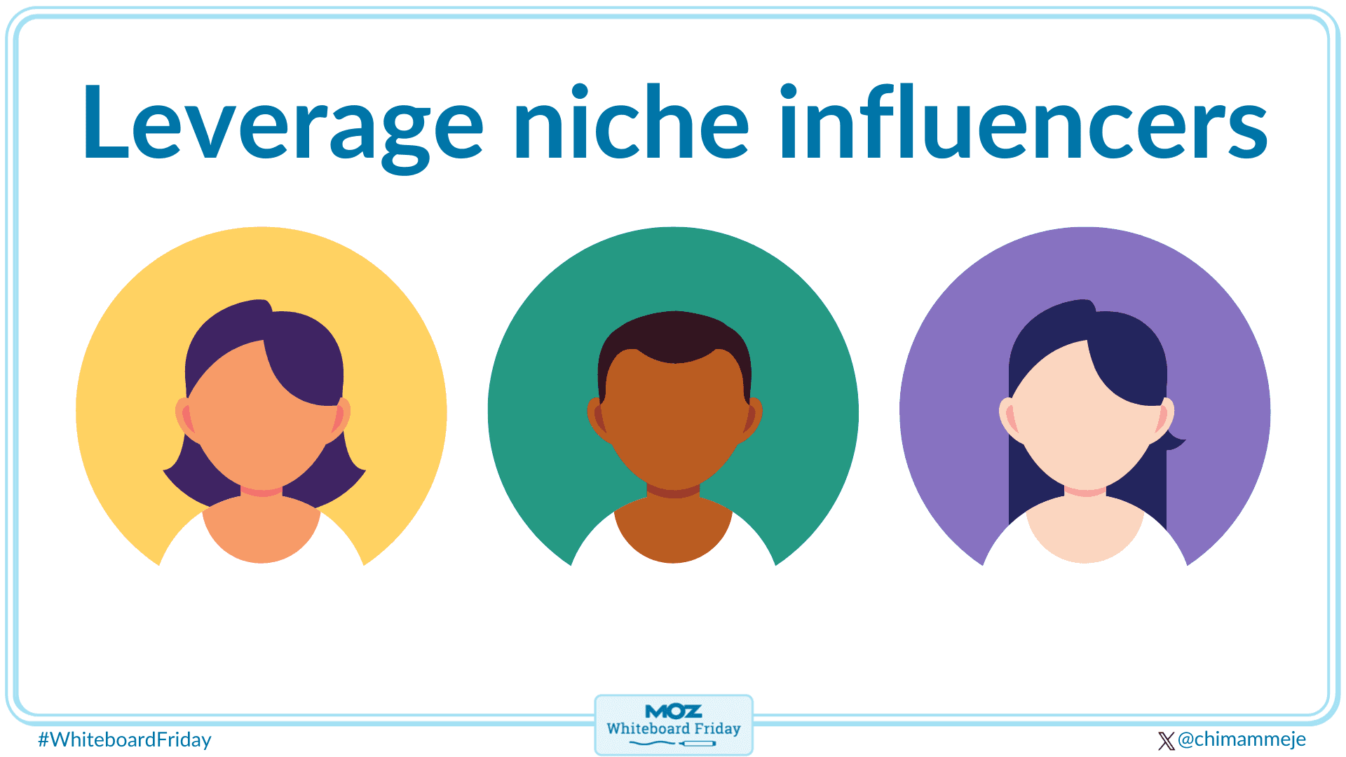 Leverage niche influencers in your industry.