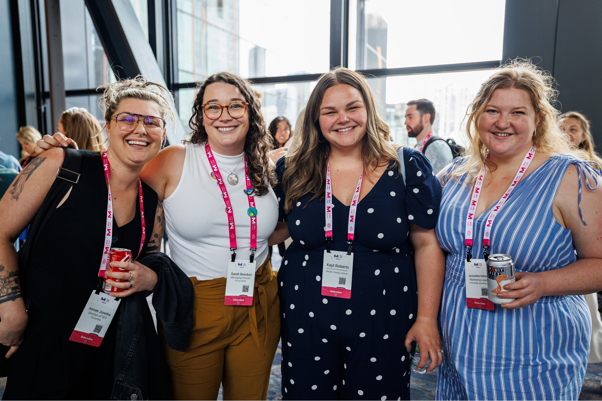 Networking at MozCon