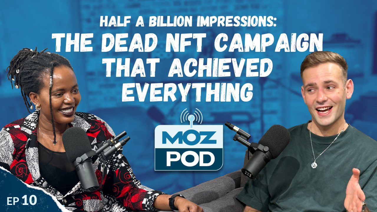 Ep 10: The Dead NFT Campaign That Achieved Everything With James Hayward-Browne