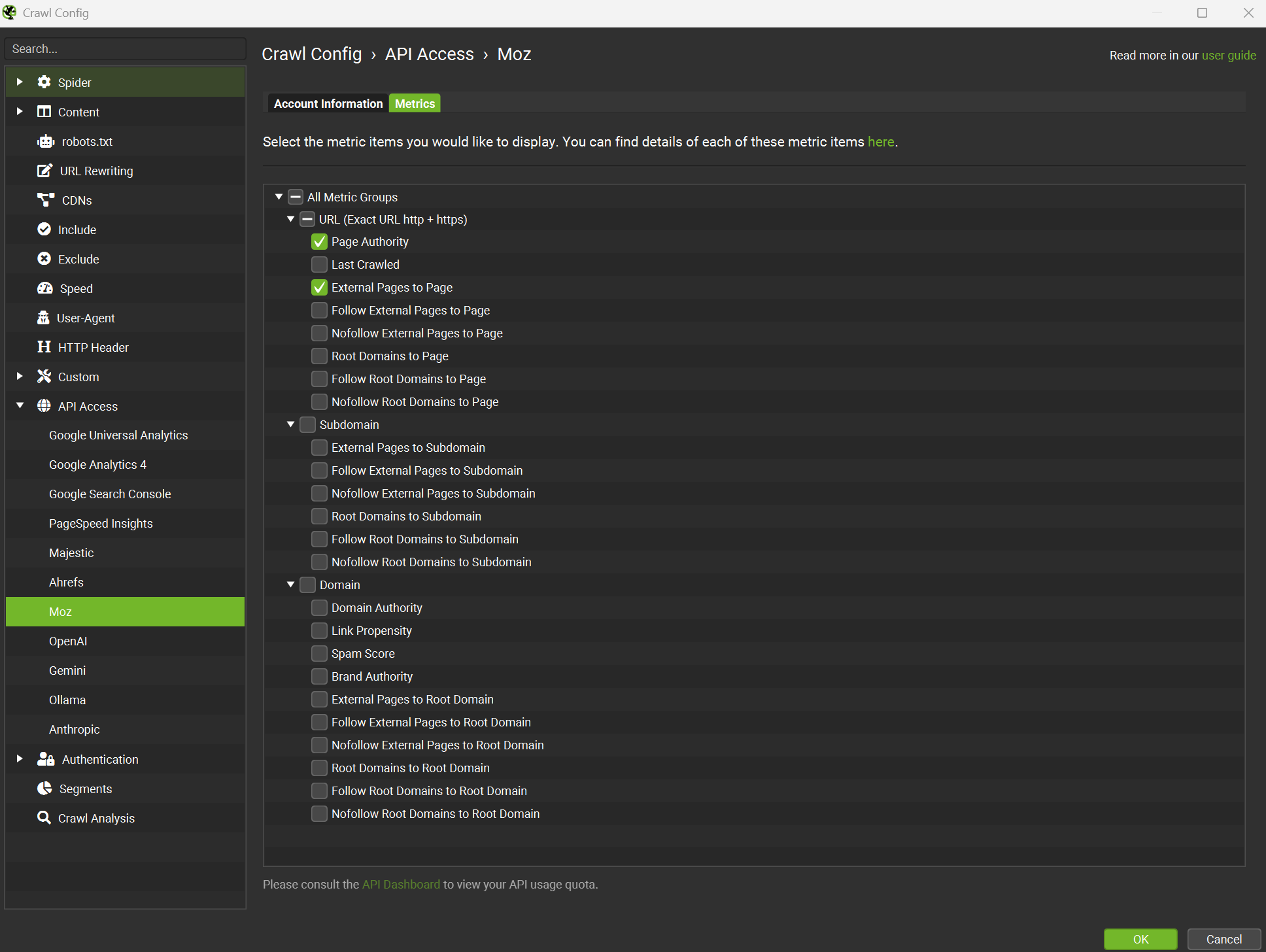 Screaming Frog SEO Spider